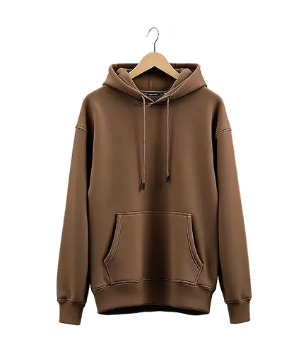 Classic Oversized Brown Hoodie